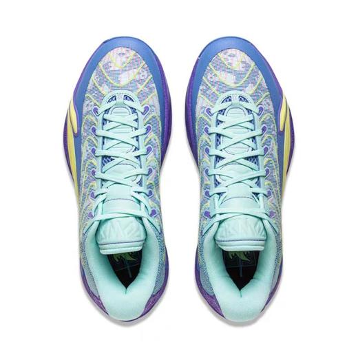 李宁空袭12 jungle POP男子轻量不易变形篮球专业比赛鞋ABAV067-5 DS 商品图4