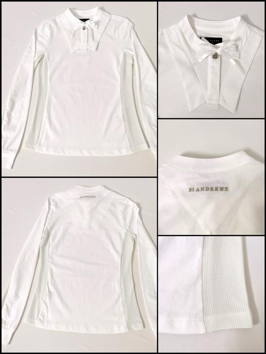 St家秋冬新款女士长袖上衣来啦！渠道高品质❗️文艺范儿➕复古范儿！真的无敌减龄呀，蕾丝蝴蝶结领花，面料厚薄适中，走的还是一贯的法式浪漫复古文艺风！ 商品图3