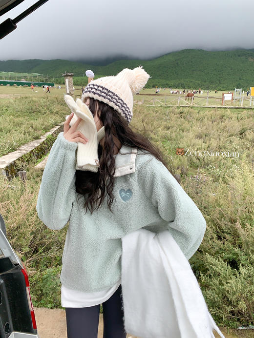 <曾小咸推荐> 2.5 现货秒杀 ！微信超特价！羊羔毛高领卫衣 日常189.99 立减90 秒杀99.99！！ 商品图7