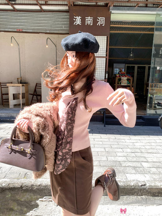 <曾小咸推荐>2.4现货秒杀 ！微信超特价！韩系V领针织衫 日常169.99 立减90 秒杀79.99！！ 商品图7