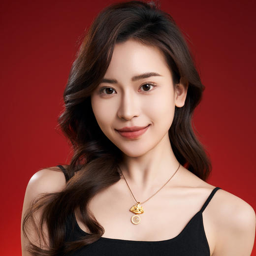 《福禄双至珐琅葫芦》《吸金貔貅》 | 足银+足金+和田玉，东方的气质高奢 商品图6