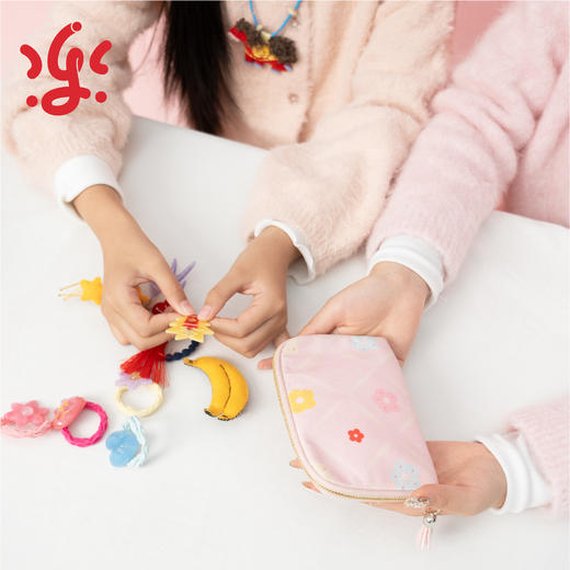 古古楽马年可爱收纳系列  马上平安收纳带  花花派对收纳盒【HZ】 商品图5