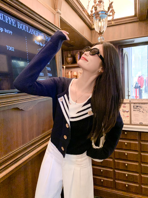 <曾小咸推荐>2.4现货秒杀 ！微信超特价！韩系毛织开衫 日常189.99 立减100 秒杀89.99！！ 商品图9