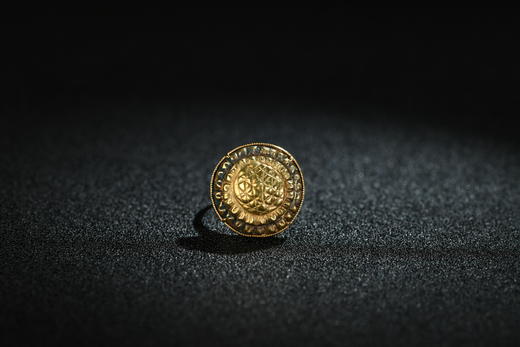 向阳葵花——老黄金戒指 商品图1