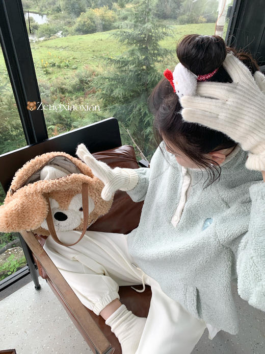 <曾小咸推荐> 2.5 现货秒杀 ！微信超特价！羊羔毛高领卫衣 日常189.99 立减90 秒杀99.99！！ 商品图12