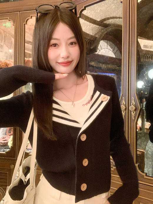 <曾小咸推荐>2.4现货秒杀 ！微信超特价！韩系毛织开衫 日常189.99 立减100 秒杀89.99！！ 商品图11