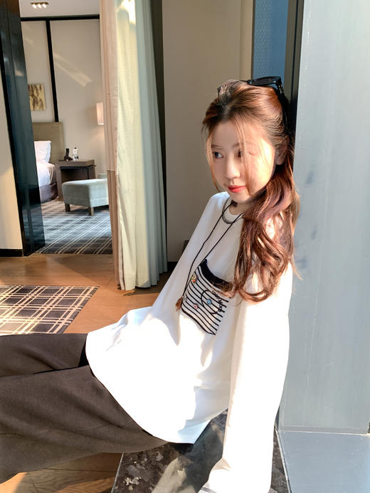 <曾小咸推荐> 2.5 现货秒杀 ！微信超特价！设计感长袖t恤 日常149.99 立减80 秒杀69.99！！黑色磨毛休闲裤秒杀79.99！ 商品图7