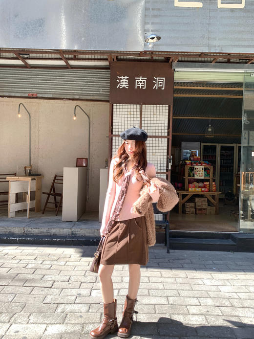 <曾小咸推荐>2.4现货秒杀 ！微信超特价！韩系V领针织衫 日常169.99 立减90 秒杀79.99！！ 商品图5