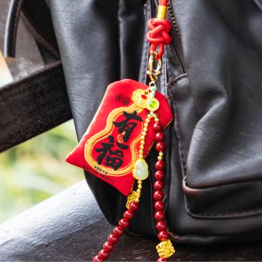 杭州西湖景区有福纳吉香囊挂件新年春节礼物迎福添财车挂装饰 商品图4
