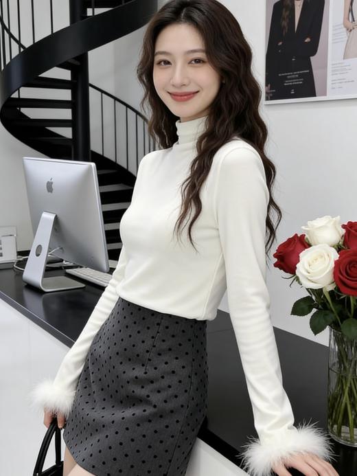 【百图lulu定制】【紫樱马甲】 新中式 水貂毛 紫色 夹棉马甲 商品图10