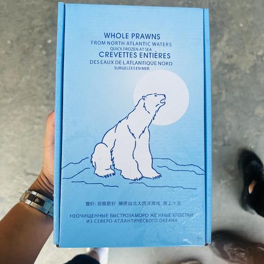 【生鲜专区-限量200盒】北极甜虾腹籽/头籽 3斤盒装（80-100规格) 解冻即食 青岛仓顺丰/京东包邮{冷冻生鲜食品请及时签收} 商品图2