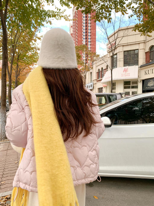 <曾小咸推荐> 2.5 现货秒杀 ！微信超特价！韩系毛领爱心格外套 日常289.99 立减140 秒杀149.99！！ 商品图10