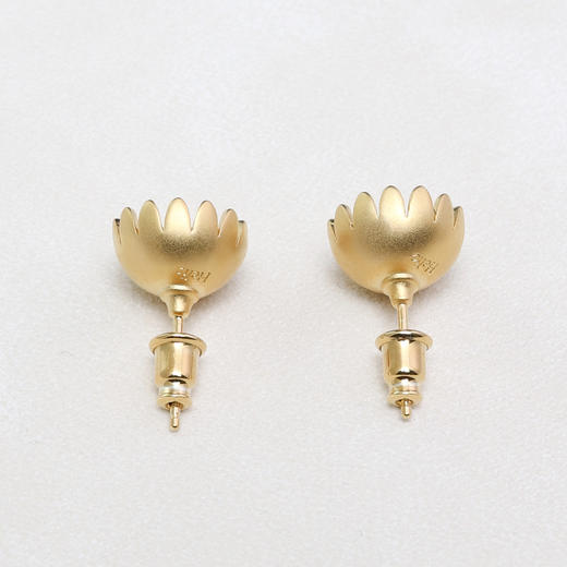 含晖·天然宝石铃花耳钉 商品图8