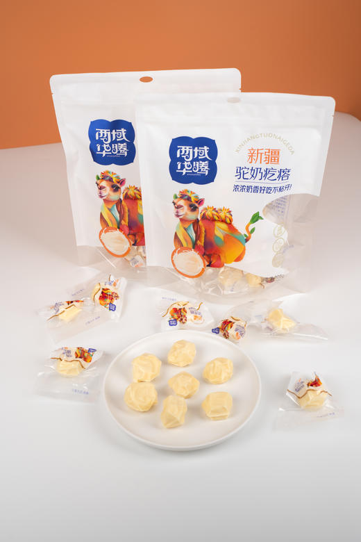 【军垦】西域华腾 驼奶疙瘩 308g/袋 商品图1