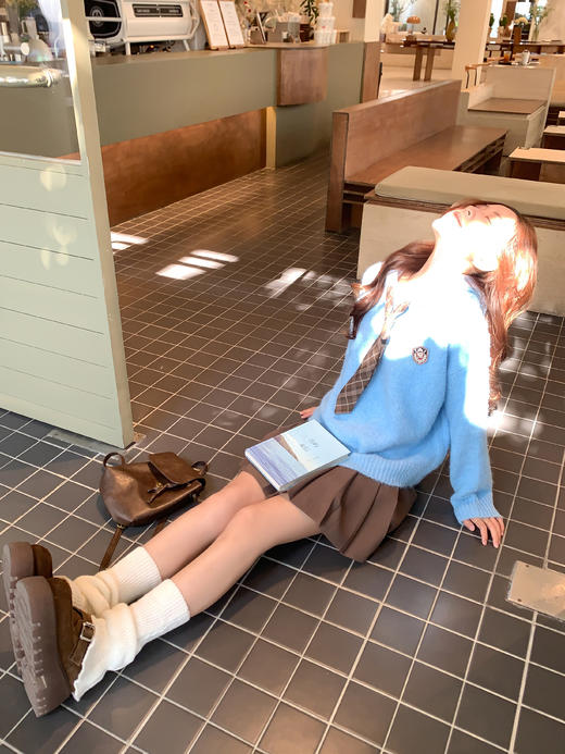 <曾小咸推荐>2.4现货秒杀 ！微信超特价！学院风连帽毛衣 日常219.99 立减130 秒杀89.99！！ 商品图8