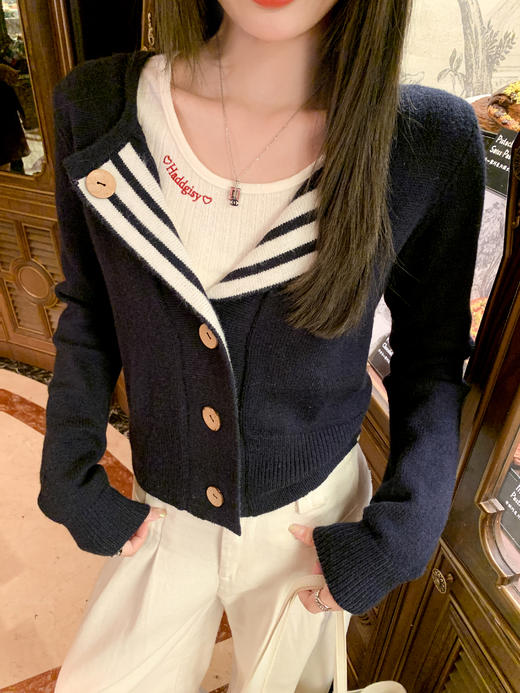 <曾小咸推荐>2.4现货秒杀 ！微信超特价！韩系毛织开衫 日常189.99 立减100 秒杀89.99！！ 商品图7