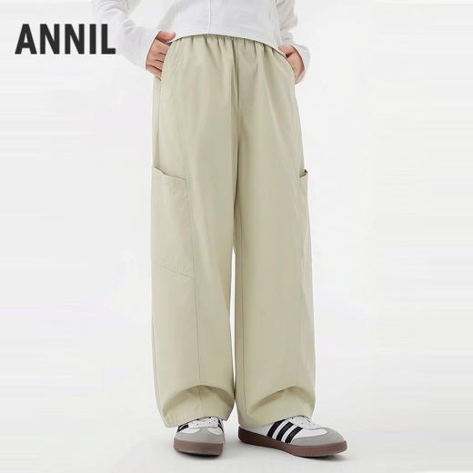 女童梭织单裤夏季新款安奈儿童装EG626716 商品图0