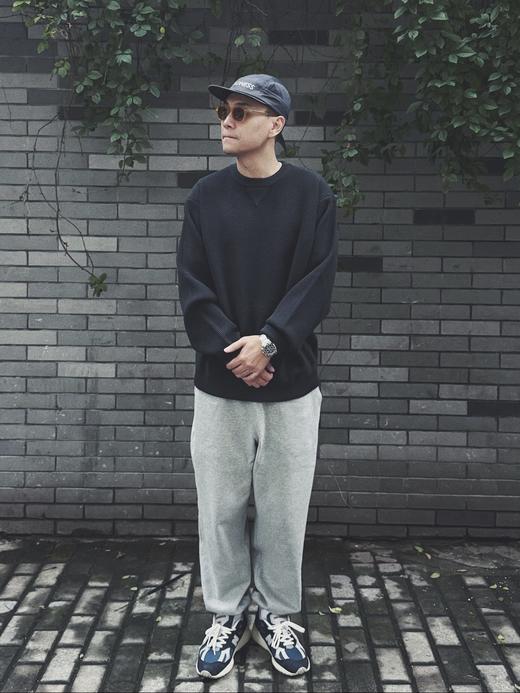 .奥粒绒~ck秋冬加厚刺绣抽绳束脚运动裤 长裤 男女同款 商品图3