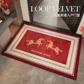 慢说圈绒入户垫 防水防污抗菌防潮稳固防滑不伤地板厚度适中不卡门缝