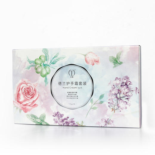 优选|德兰精油手霜礼盒 植物精油 多种芳香  水嫩呵护40g*4支/盒 商品图1