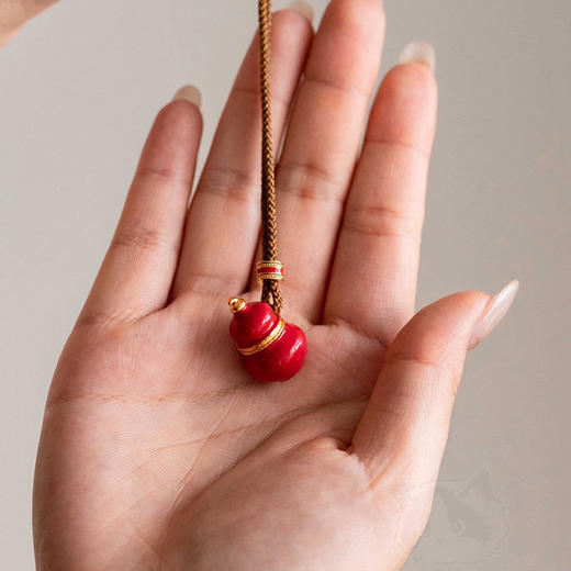 【59元/2件，79元/3件，单拍不发】七彩珐琅金葫芦项链，七彩配色 + 福禄吉祥寓意，自戴 / 送礼皆可【G】 商品图5