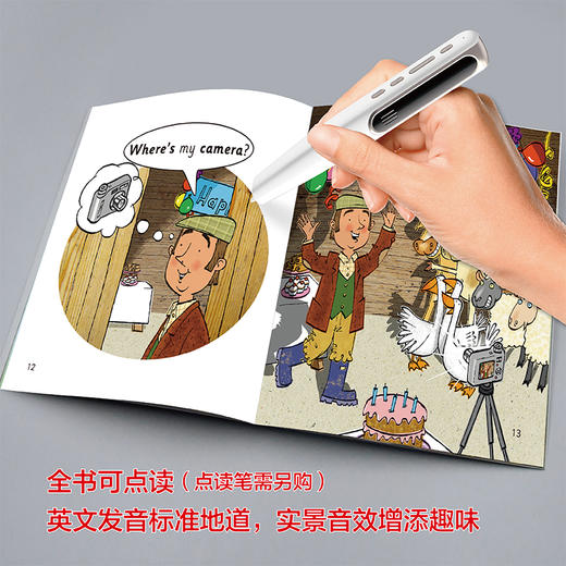 大猫英语分级阅读(智慧版)预备级2(适合幼儿园大班、小学一年级)(9册读物+1册指导) 商品图4