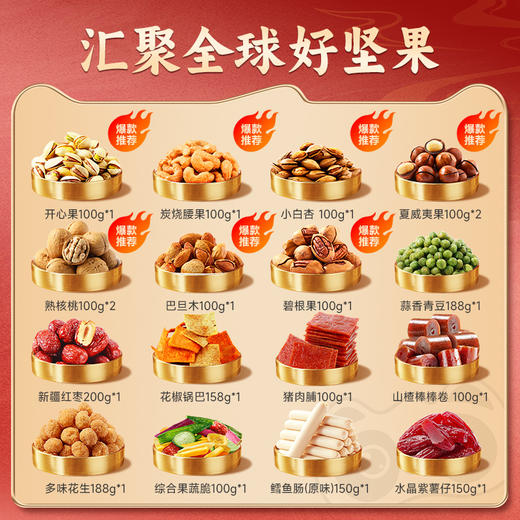 【新年预售：2月26日起陆续发货】味滋源 2026年新款坚果礼盒 商品图5