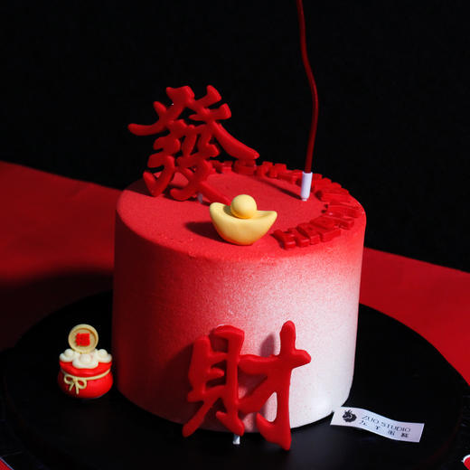 才气款【奉旨发财】1.5磅香草奶油芒果夹心口味 商品图3