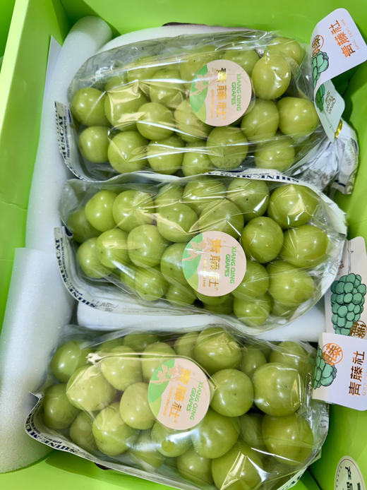 青藤社®晴王＃日本苗云南种，颗粒大，圆润饱满，口感脆爽，甜而香！ 商品图0