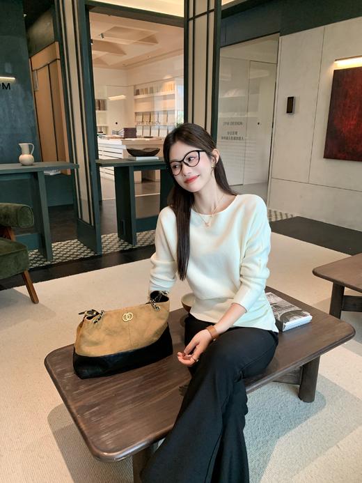 <曾小咸推荐>2.7现货秒杀 ！微信超特价！2色韩系收腰长袖针织衫 日常129.99 立减50 秒杀79.99！！ 商品图11