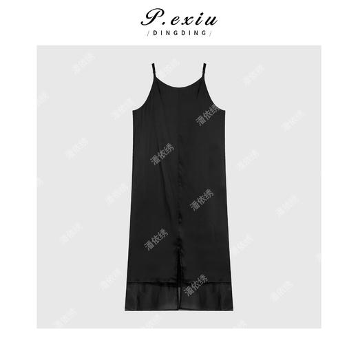 04-2潘依绣丁丁宠粉法式拼接吊带连衣裙Q3240 商品图1