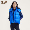 【sw速惟】短款运动羽绒服女士无袖保暖白鸭绒1517 商品缩略图4