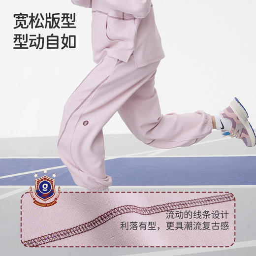 onmygame【复古学院】男女童运动套装儿童春秋2025新款春季卫裤 商品图2