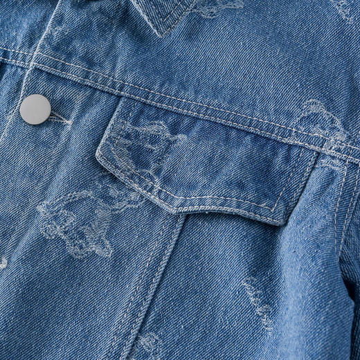 棉花堂潮趣满印童装软牛仔外套-FD61067 商品图9