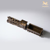 铜师傅 见微系列《蒸汽机车》办公室火车模型铜摆件 家居铜工艺品 商品缩略图3