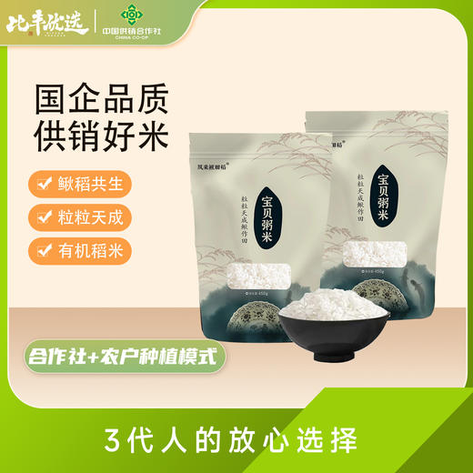 鳅田稻宝贝粥米450g 商品图0