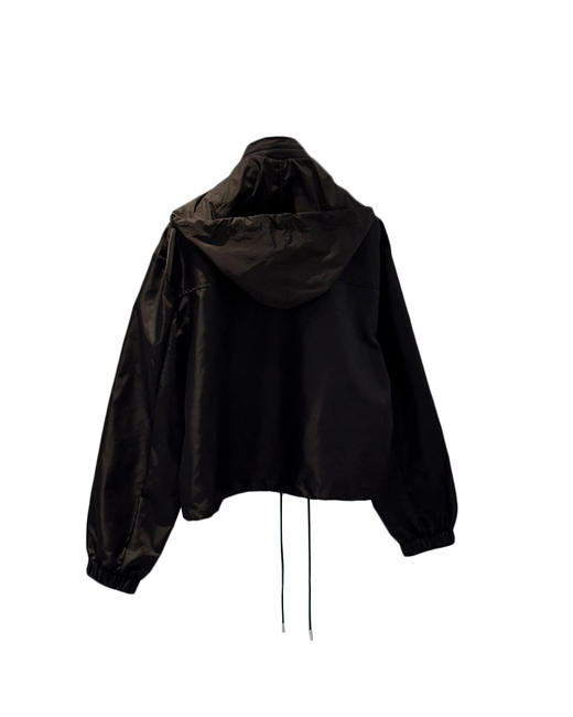 女款尼龙短款连帽外套he020 商品图1