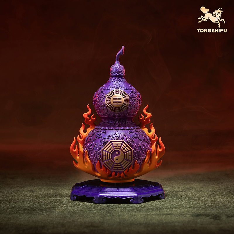 铜师傅 见微系列《九紫离火葫芦（小号）》铜葫芦摆件 新年礼物