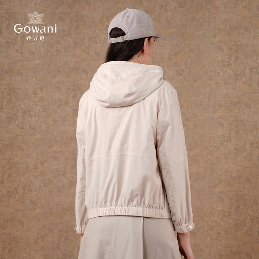 乔万尼轻运动宽松连帽多色休闲外套ED1B908 商品图4