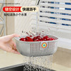 佳帮手双层瓜子零食水果食品收纳盒， 家用果盘沥水盘，懒人专用收纳篮， 彩虹挂耳收纳篮，双层加厚设计 商品缩略图2