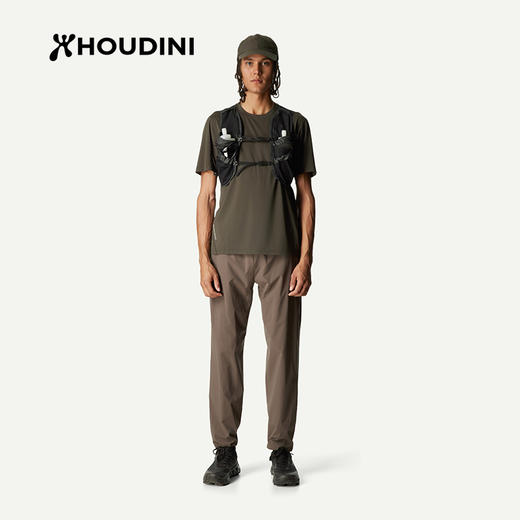 HOUDINI胡丁尼Pace Air Tee空速男户外26夏新清爽跑步徒步短袖T恤 840069 商品图1