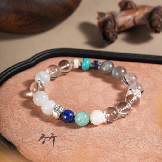 【水·五行五色手串】敦煌福泽天然多宝多福五福平衡金木水火土男女同款手串 商品图0