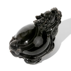 黑曜石龙龟 吉祥摆件