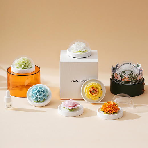 非遗瓷花香薰 森系小桶花 商品图3