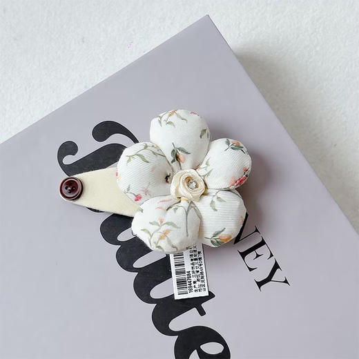NFZY浪漫花朵边夹发夹-纪念日百货门店同款169447676 商品图2