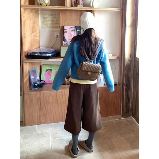 <曾小咸推荐>现货秒杀 ！微信超特价！复古七分休闲裤 日常169.99 立减90 秒杀79.99！！植绒狗狗毛衣 秒杀89.99！！ 商品图3