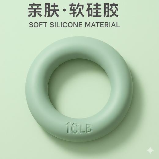 【邮费单独收取】光面款瑜伽负重圆环健身负重环硅胶材料喷手感油5磅 10磅（需要排单，急单慎拍） 商品图3