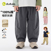 【纯棉】儿童纯棉裤子男童长裤嘟嘟家女童春装衣服宝宝春季休闲裤F6AKZ042 商品缩略图2