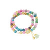 三彩2026新款双层叠戴国风手串翡翠跑环琉璃吊坠多巴胺串珠小众女 商品缩略图2