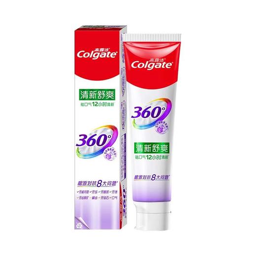 高露洁360°精粹养龈-长效清新牙膏180g 商品图0
